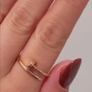 Cartier Juste En Clou “Nail” Ring. Small/thinner size
